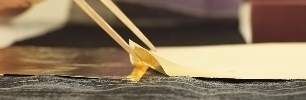 金彩工芸 Gold leafing art